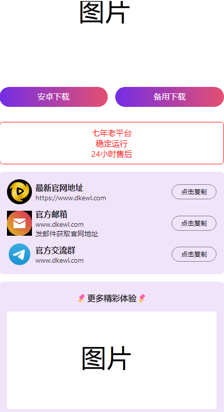 2024首发最火的软件宣传单页源码-小酒源码