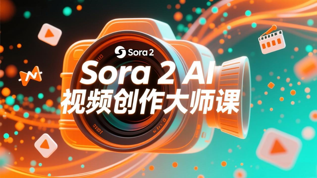 如何利用Sora 2创建流行AI人工智能视频大师班教程：掌握创作全流程，产出百万播放内容-小酒源码