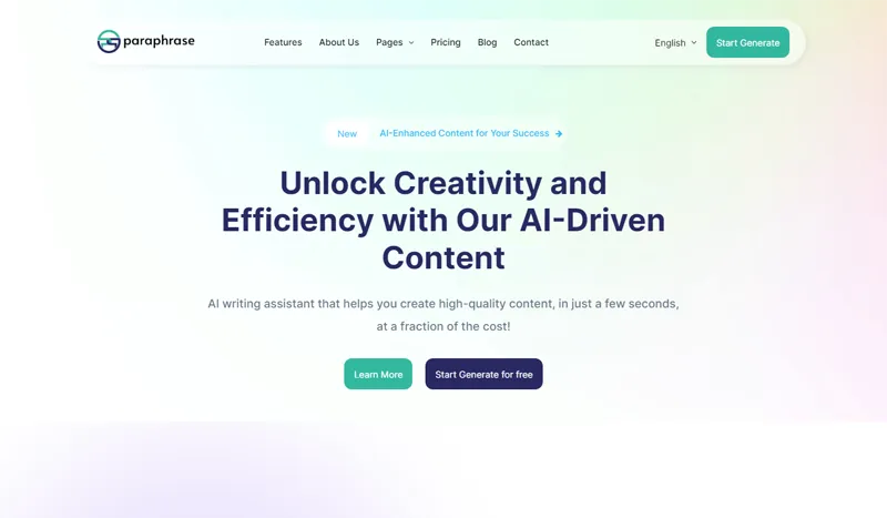 Bootstrap响应式AI写作助手官网源码-小酒源码