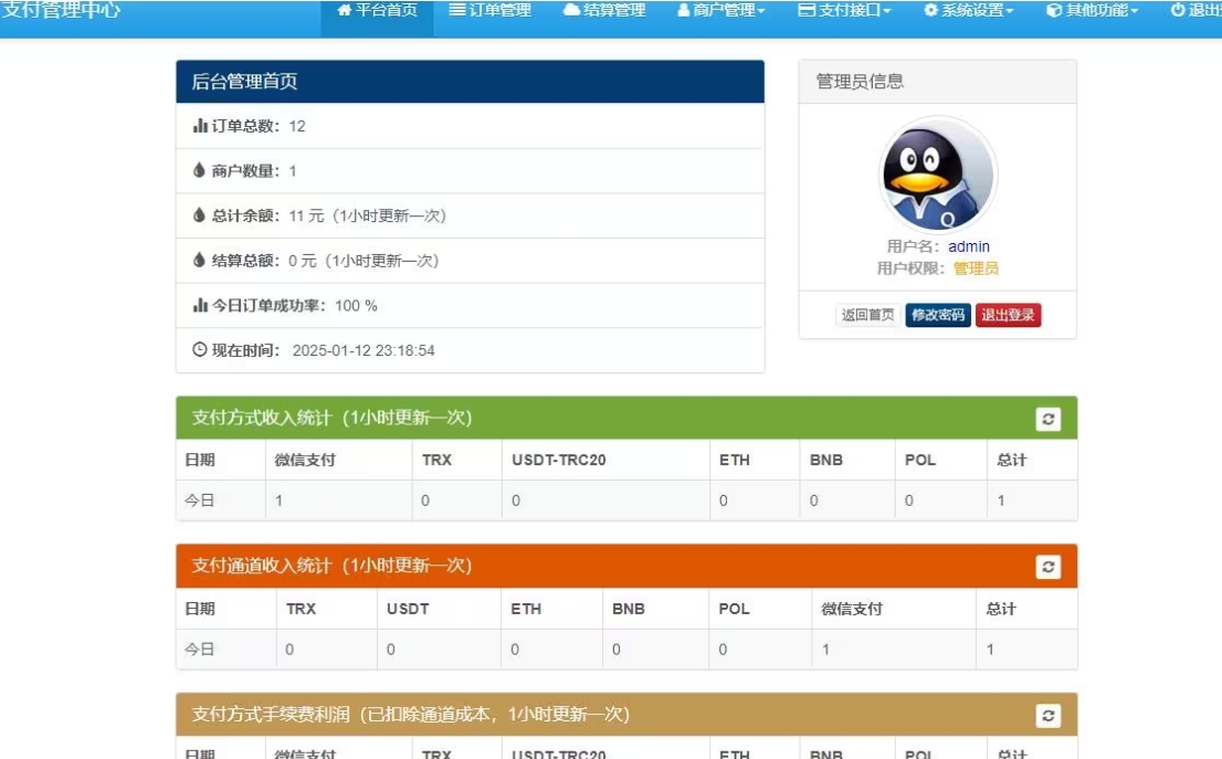 新版2025易支付系统源码epay运营版 轮询/投诉/进件等-小酒源码