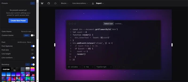 VUE开源代码截图美化工具网站源码-小酒源码