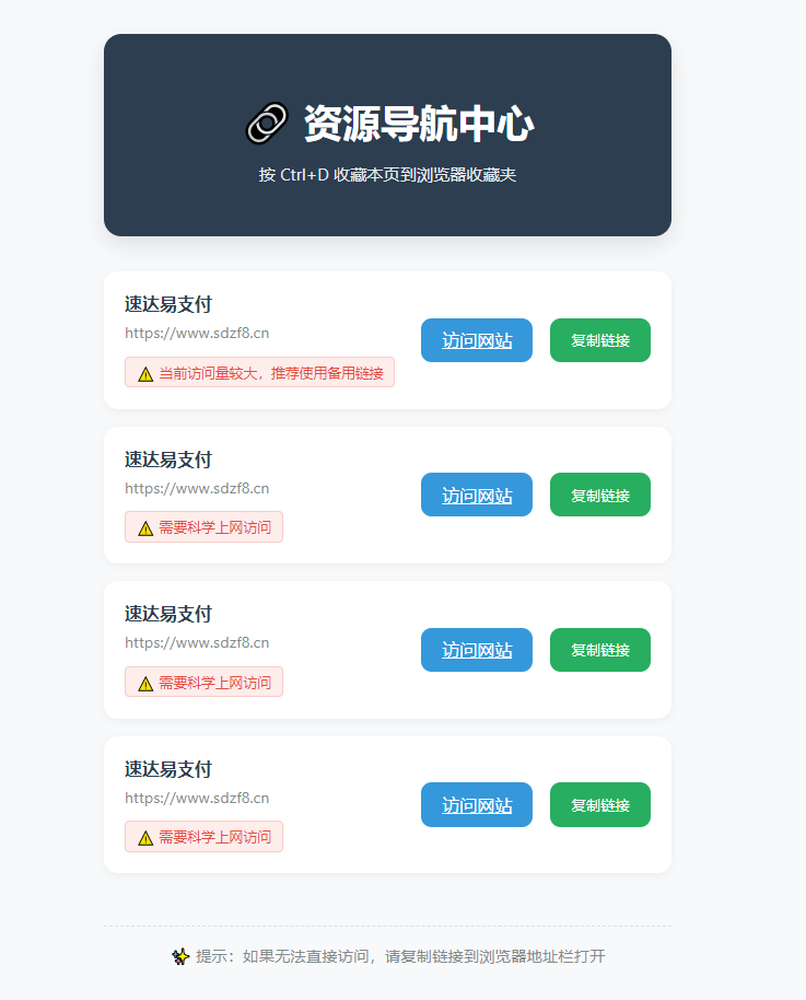 2025年HTML发布页原创源码-小酒源码