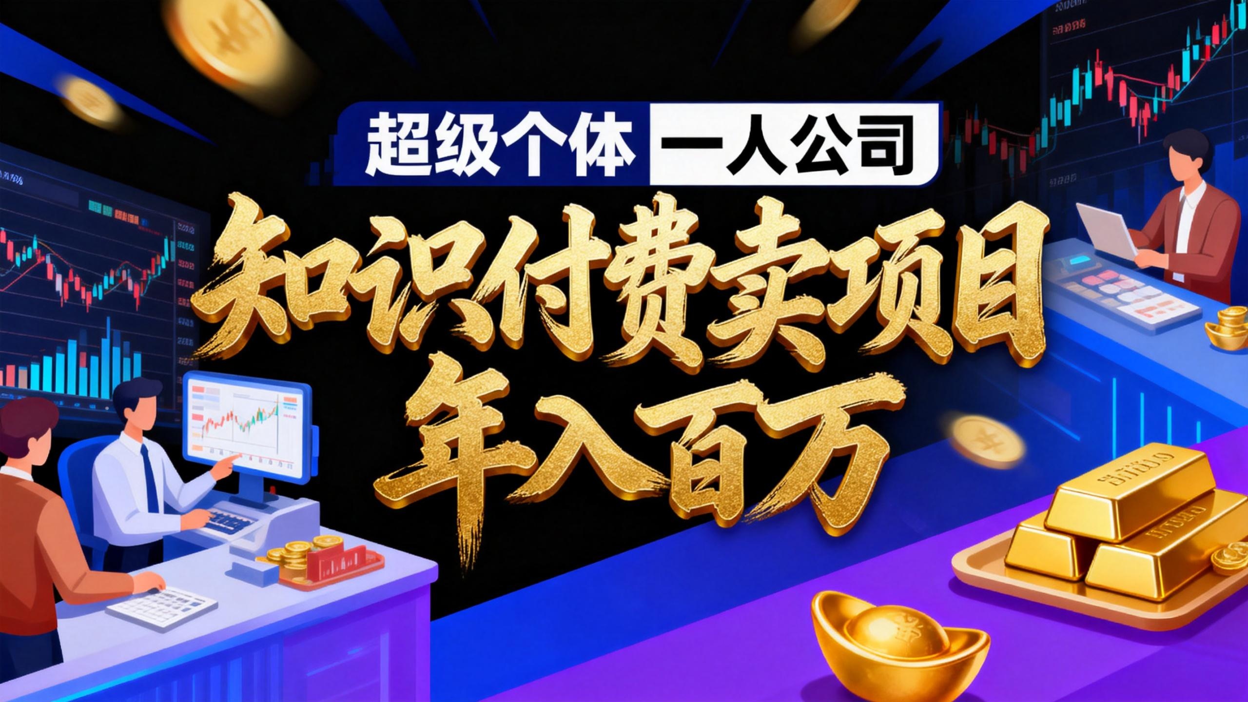2026年“超级个体一人公司”私域卖项目年入百万，个人IP-精准引流-项目包装-转化成交-小酒源码
